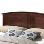 Elegant Cappuccino Full Bed For Cozy Spaces