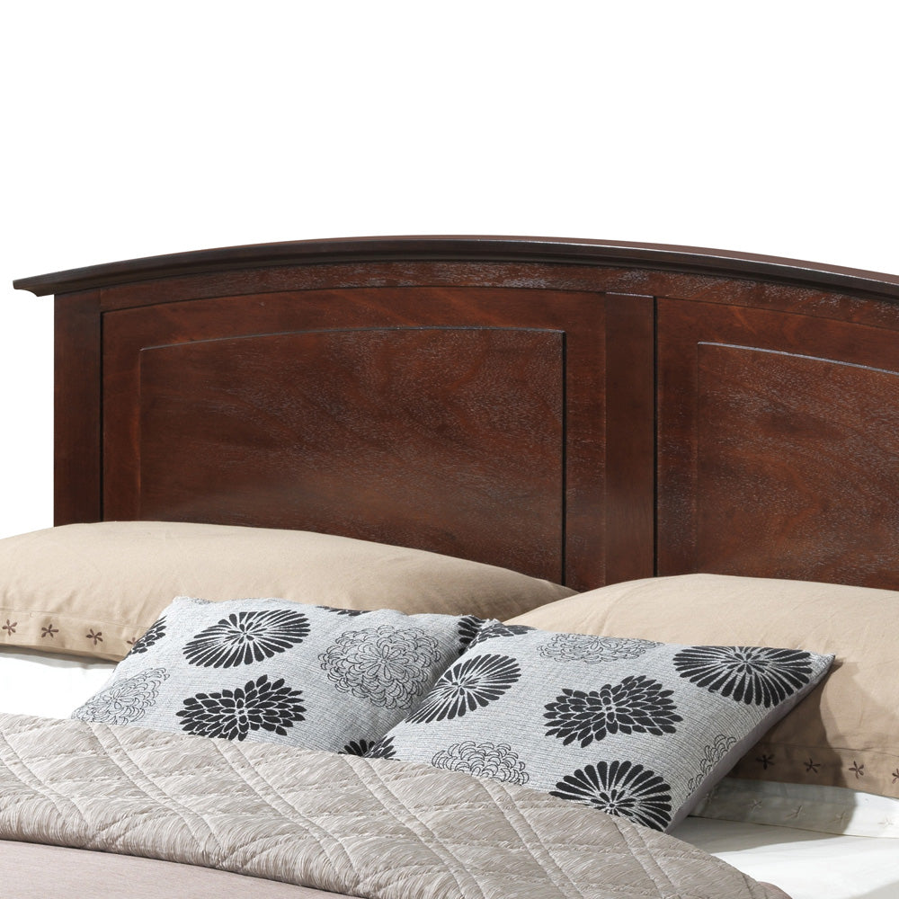 Elegant Cappuccino Full Bed For Cozy Spaces