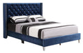 Transitional Full Upholstered Bed