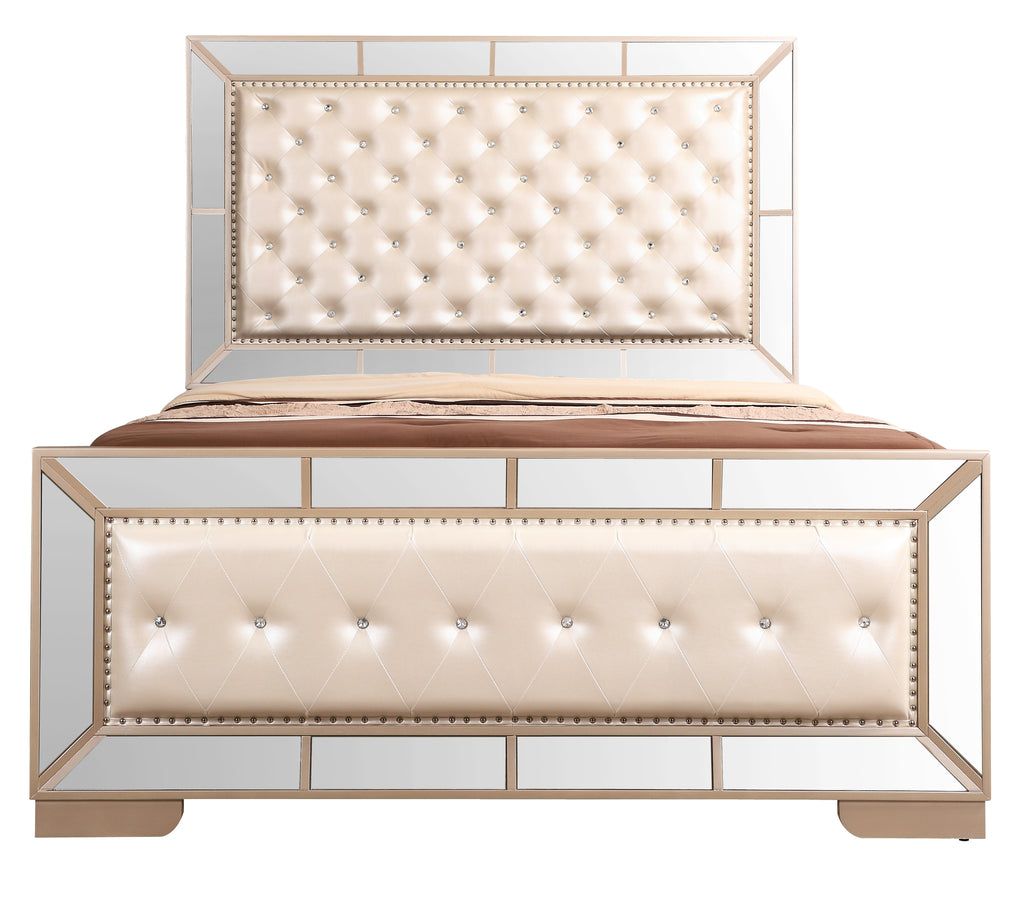 Contemporary Pearl Full Bed For Modern Spaces