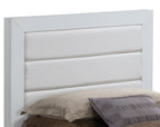Contemporary Twin Bed In Elegant