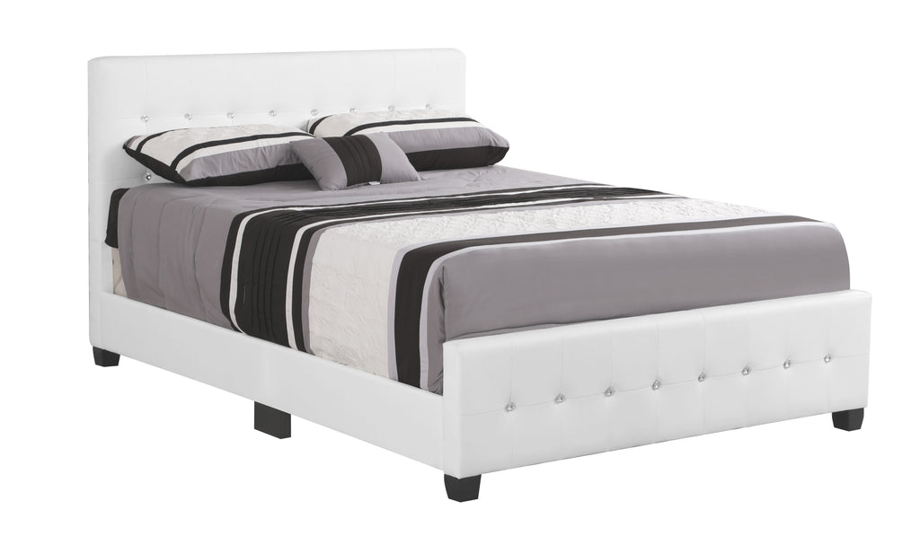 Transitional Full Bed With Crisp