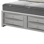 Stylish Full Bed With Hidden Storage
