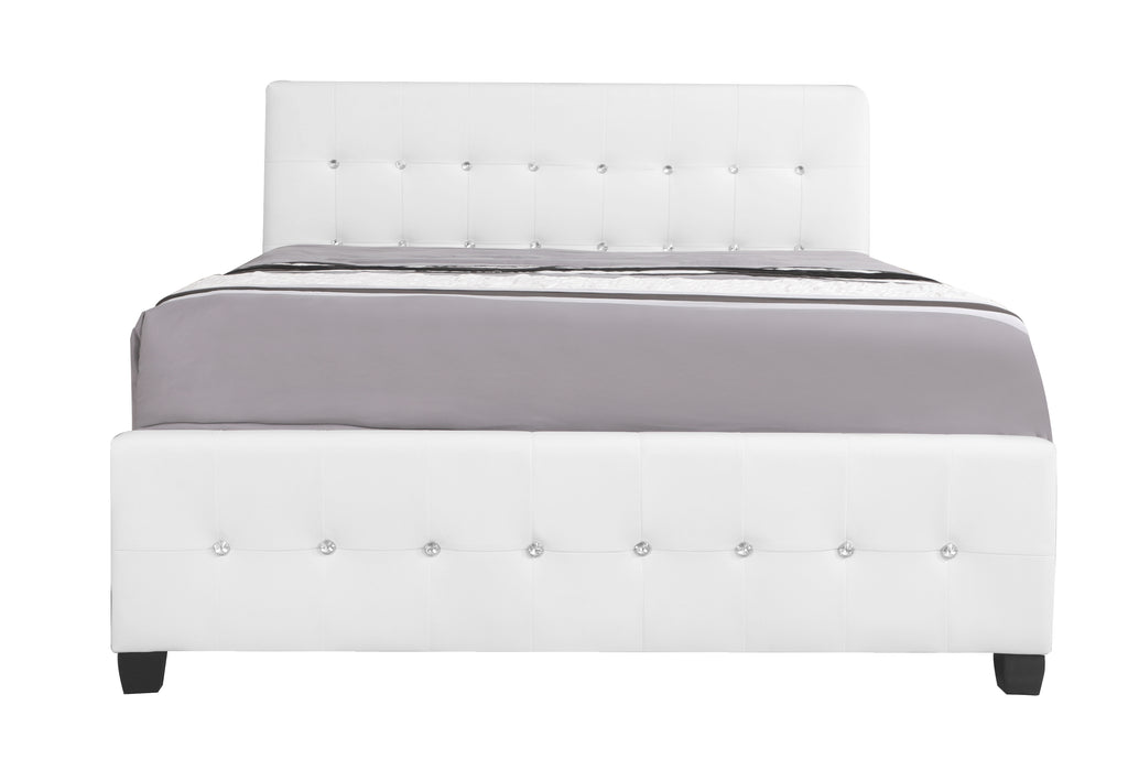 Transitional Full Bed With Crisp