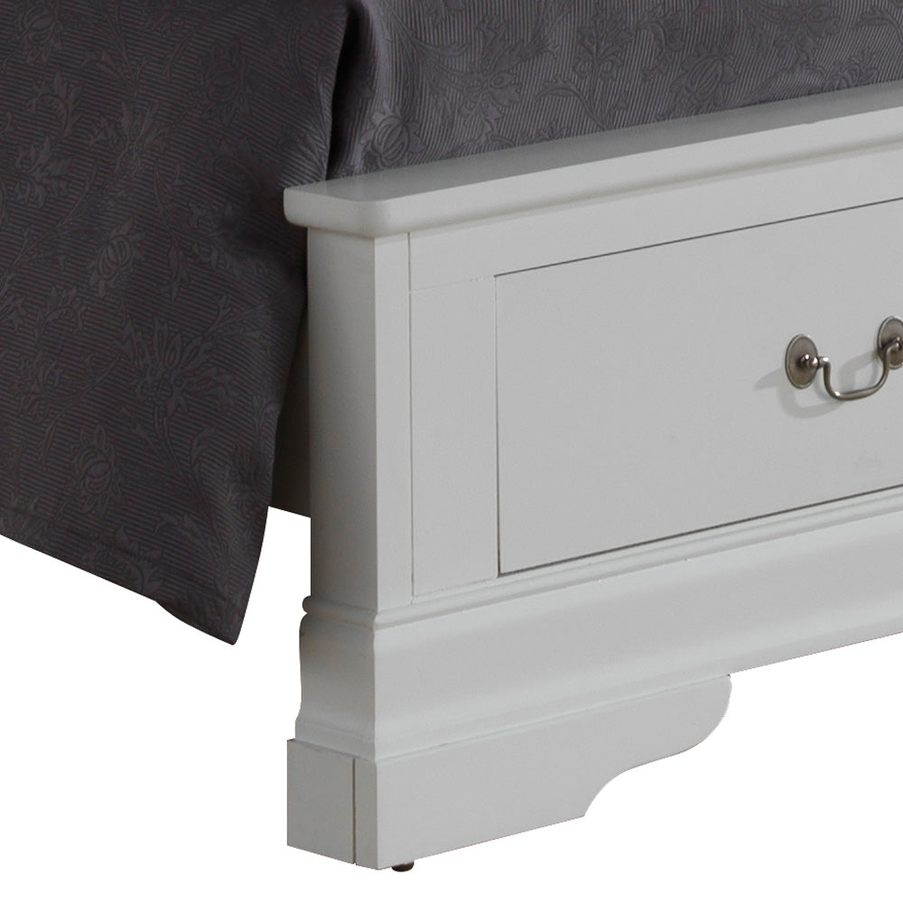 Charming Traditional King Storage Bed