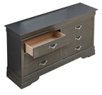 Sophisticated Metallic Dresser
