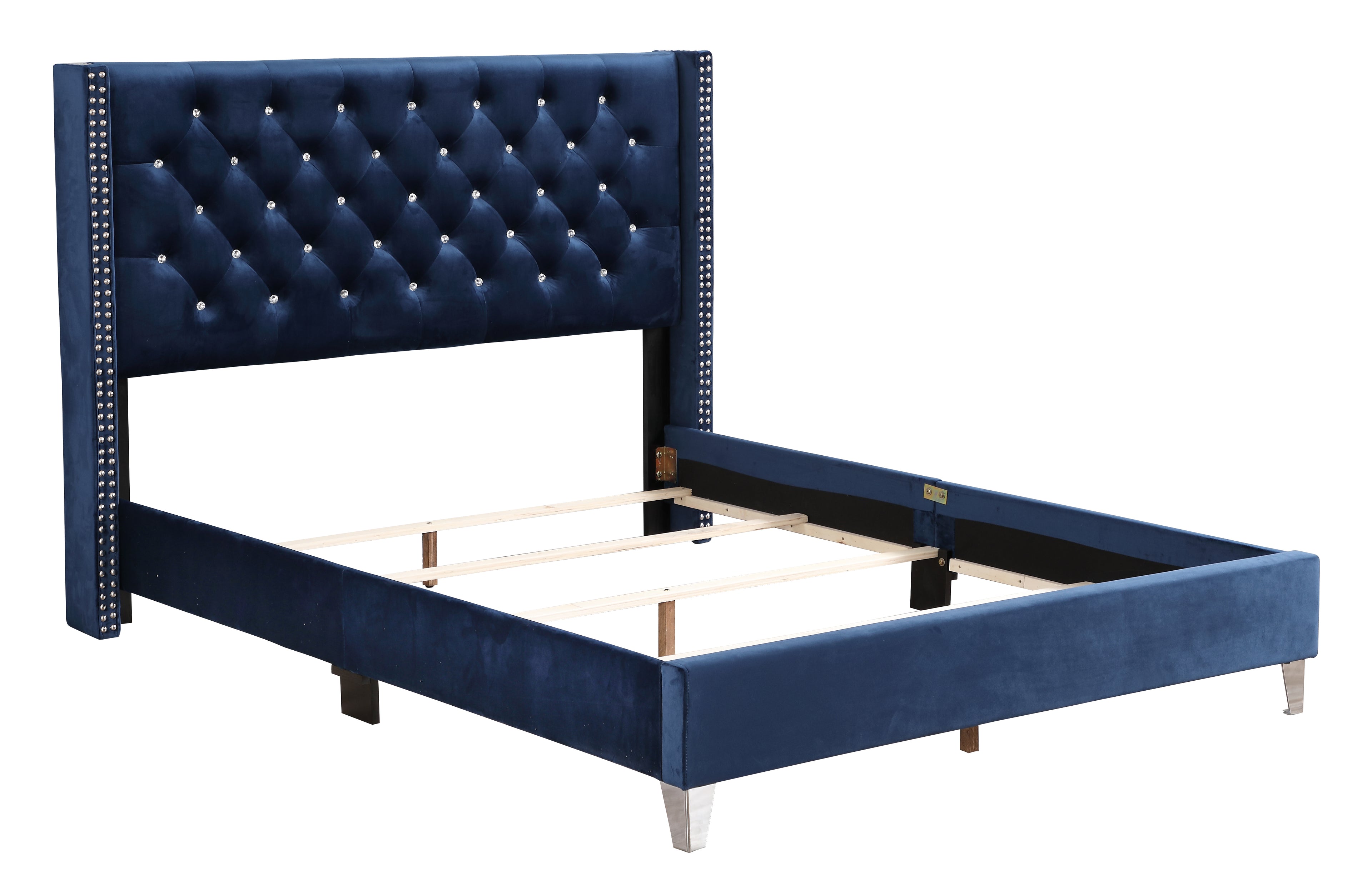 Stylish Upholstered Queen Bed