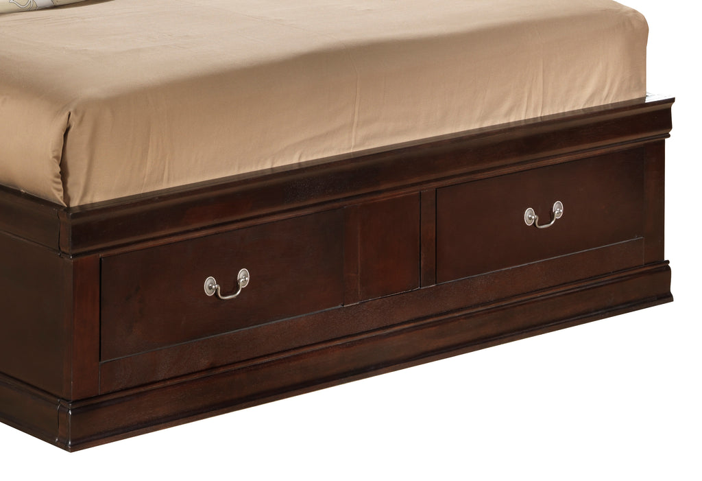 Louis Phillipe G3125B-QSB Queen Storage Bed