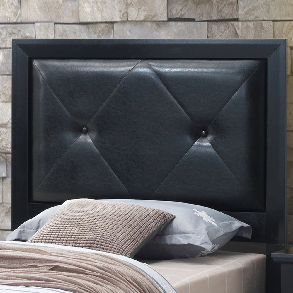 Chic Transitional Twin Bed