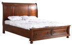Traditional Cherry King Bed With Timeless Appeal