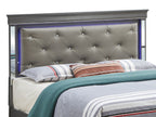 Verona G6702C-FB3 Full Bed - Metallic