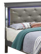 Verona G6702C-FB3 Full Bed - Metallic