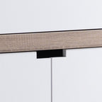 Modern Kitchen Buffet Organizing Cabinet with 4 Shelves