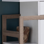 Modern Kitchen Buffet Organizing Cabinet with 4 Shelves