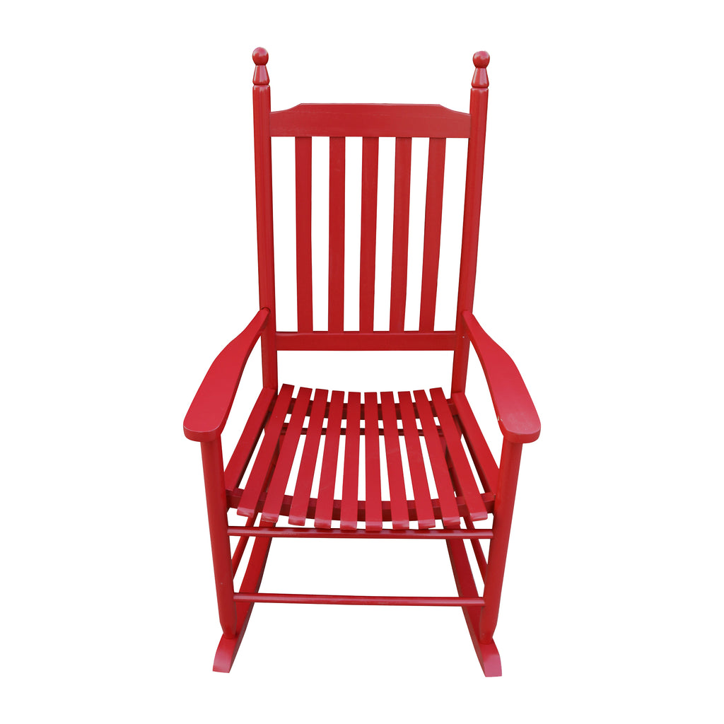 Wooden Porch Rocker Chair - Rose