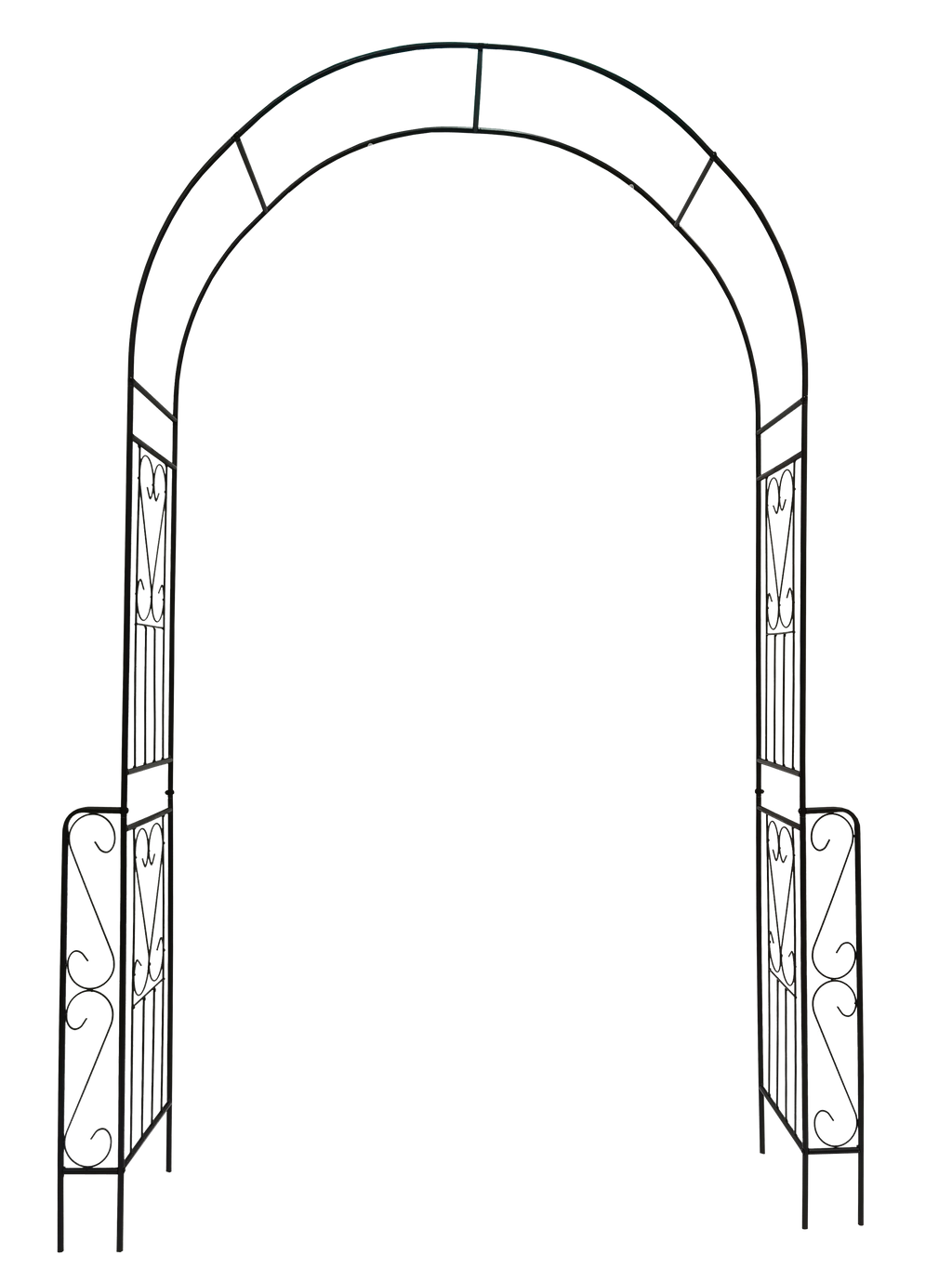 Metal Garden Arch W55'' x H94.5''