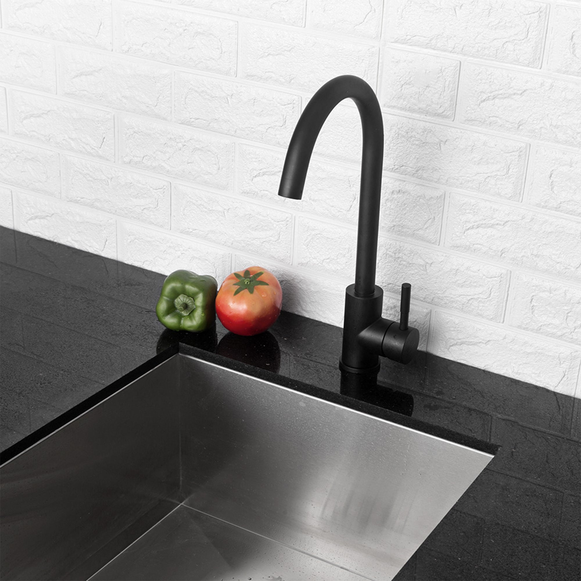 Kitchen Sink Faucet with Single Handles