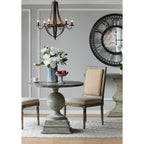 6-Light Metal Chandelier