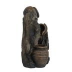 Decorative 3 Tier Water Fountain with Pot Design