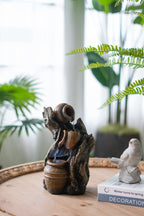 Decorative 3 Tier Water Fountain with Pot Design