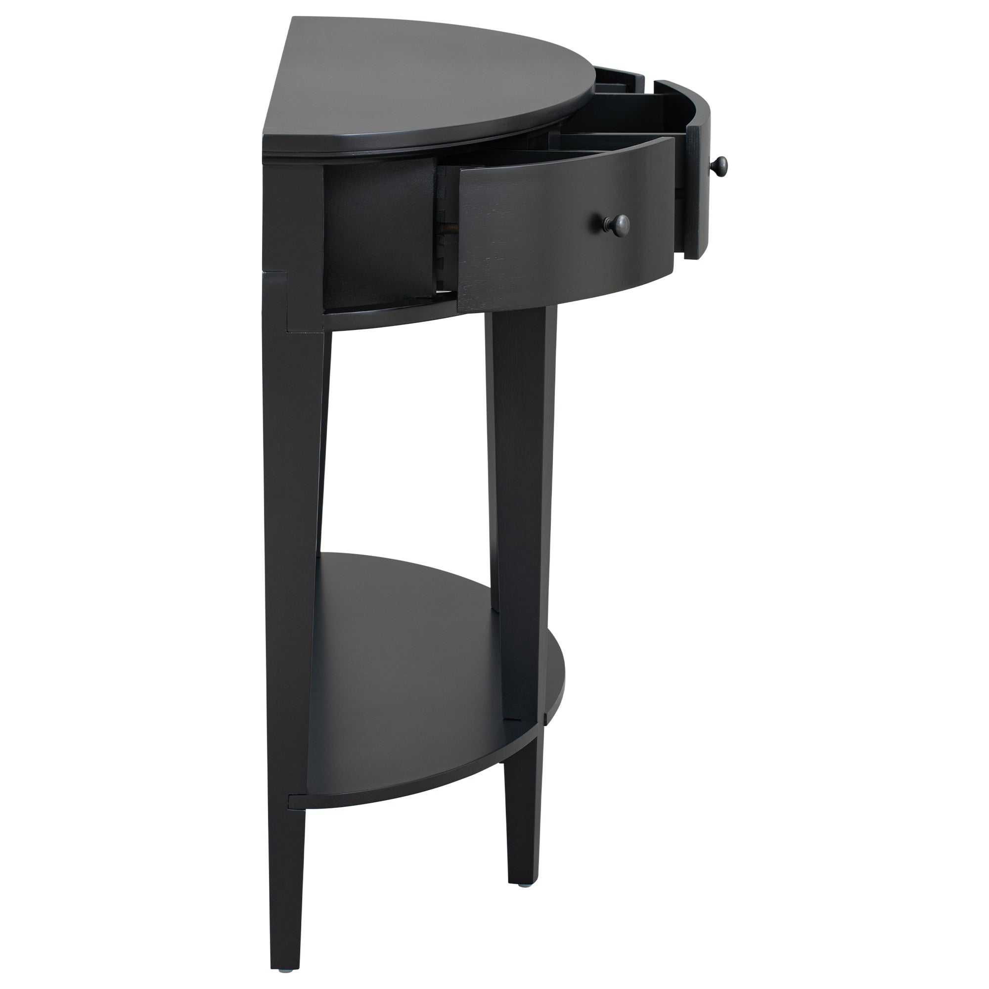 U-Style Modern Curved Console Table