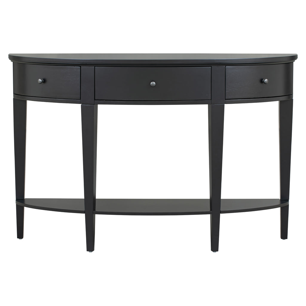 U-Style Modern Curved Console Table