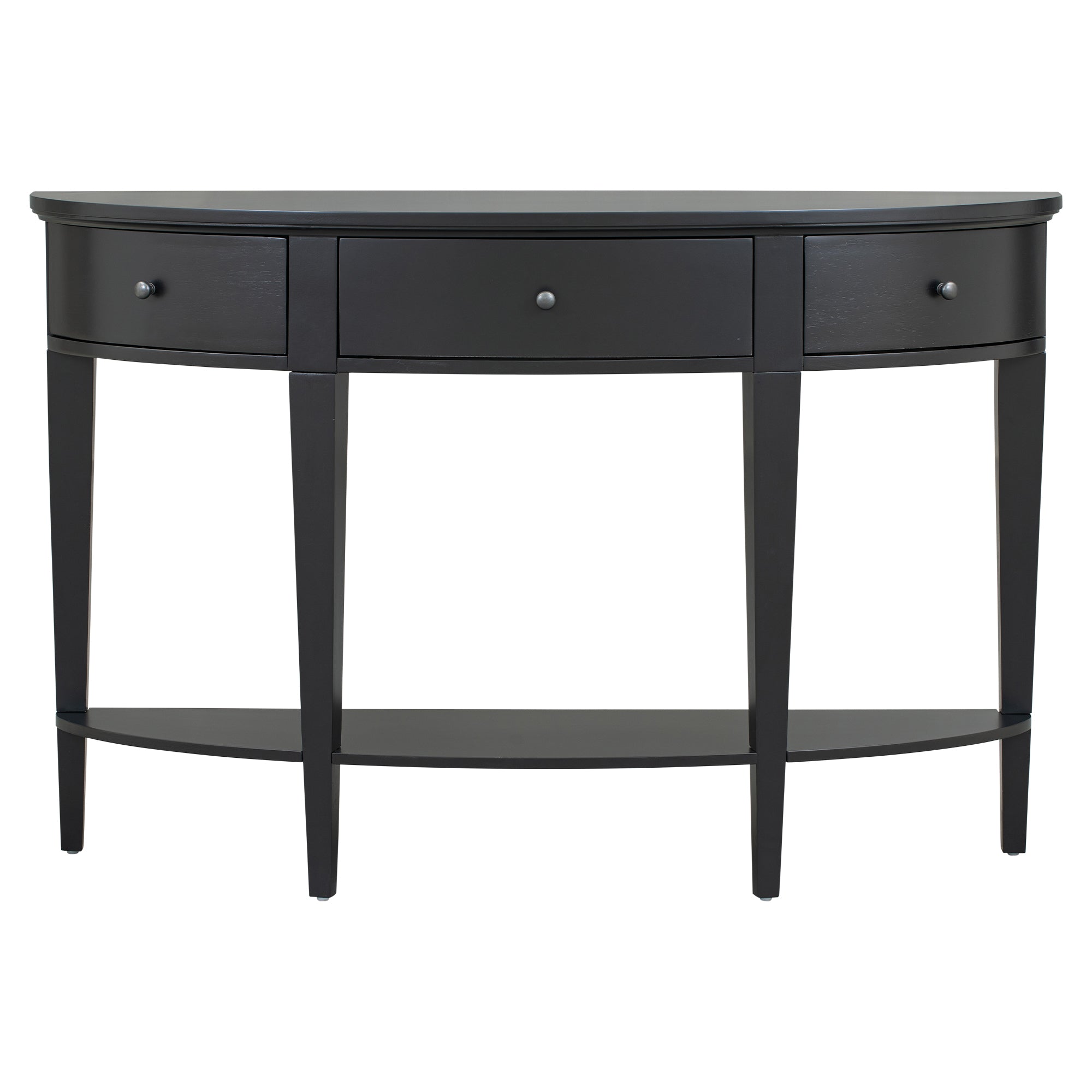 U-Style Modern Curved Console Table