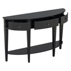 U-Style Modern Curved Console Table