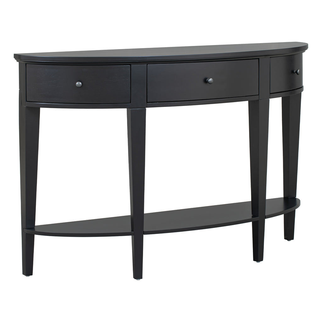 U-Style Modern Curved Console Table