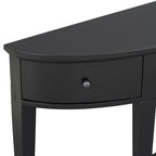 U-Style Modern Curved Console Table