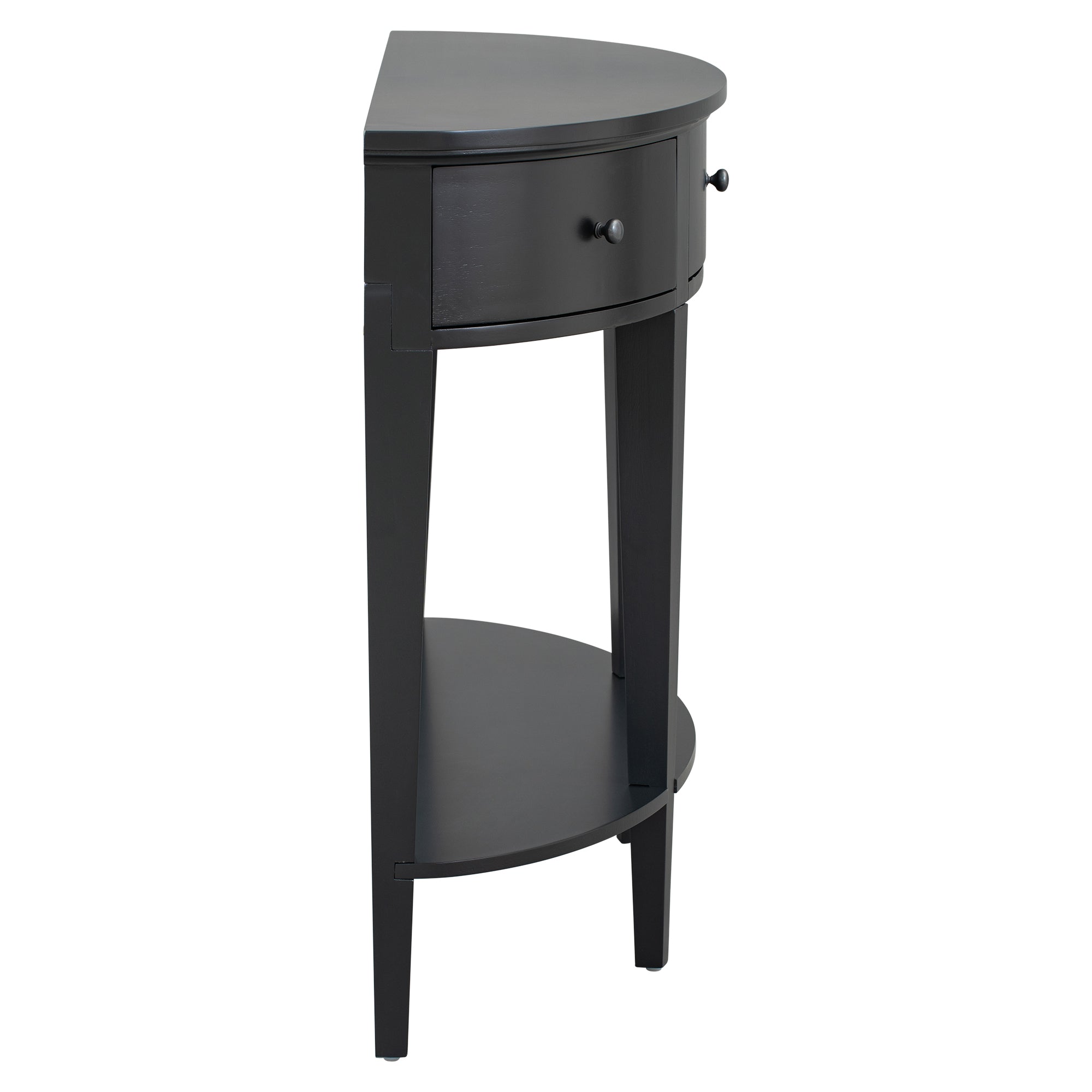 U-Style Modern Curved Console Table