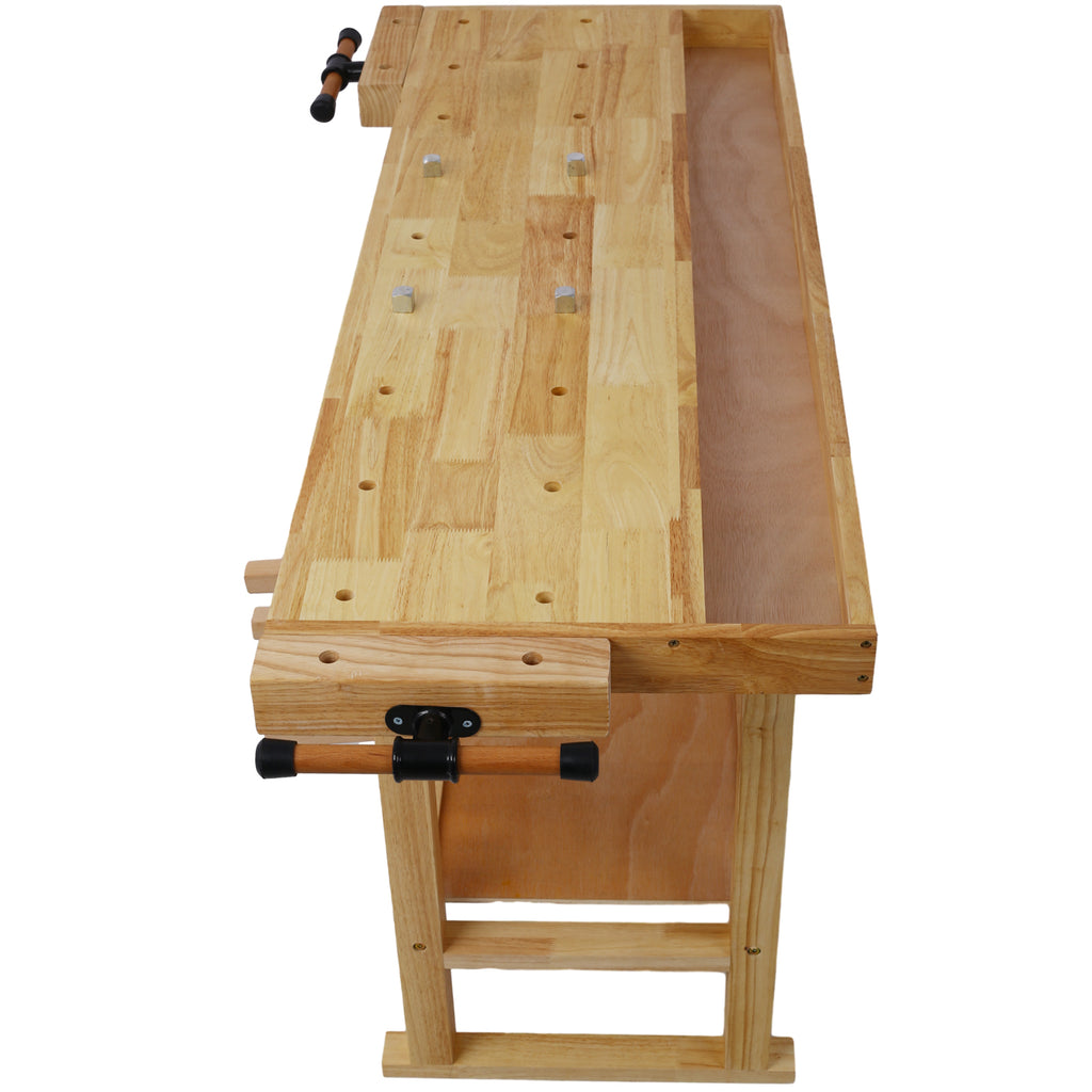 55-Inch Wood Workbench