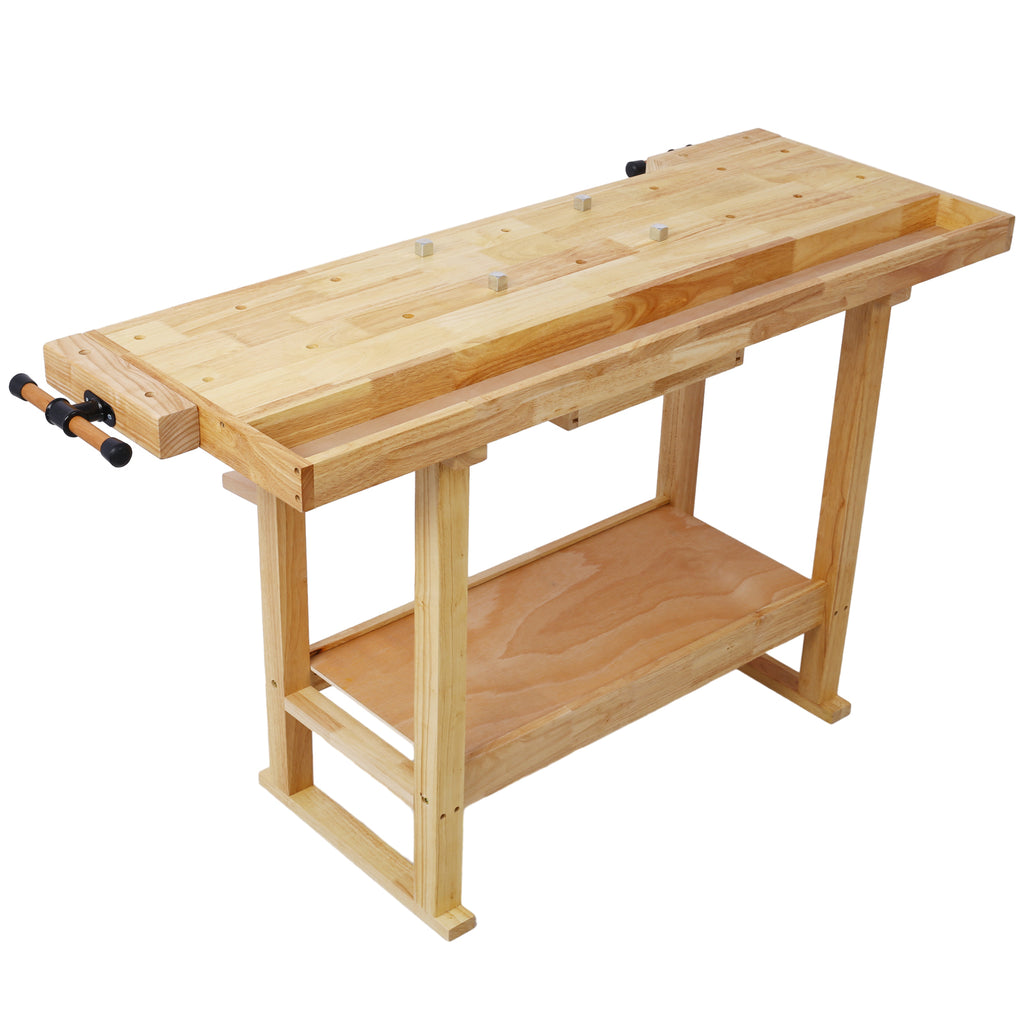 55-Inch Wood Workbench
