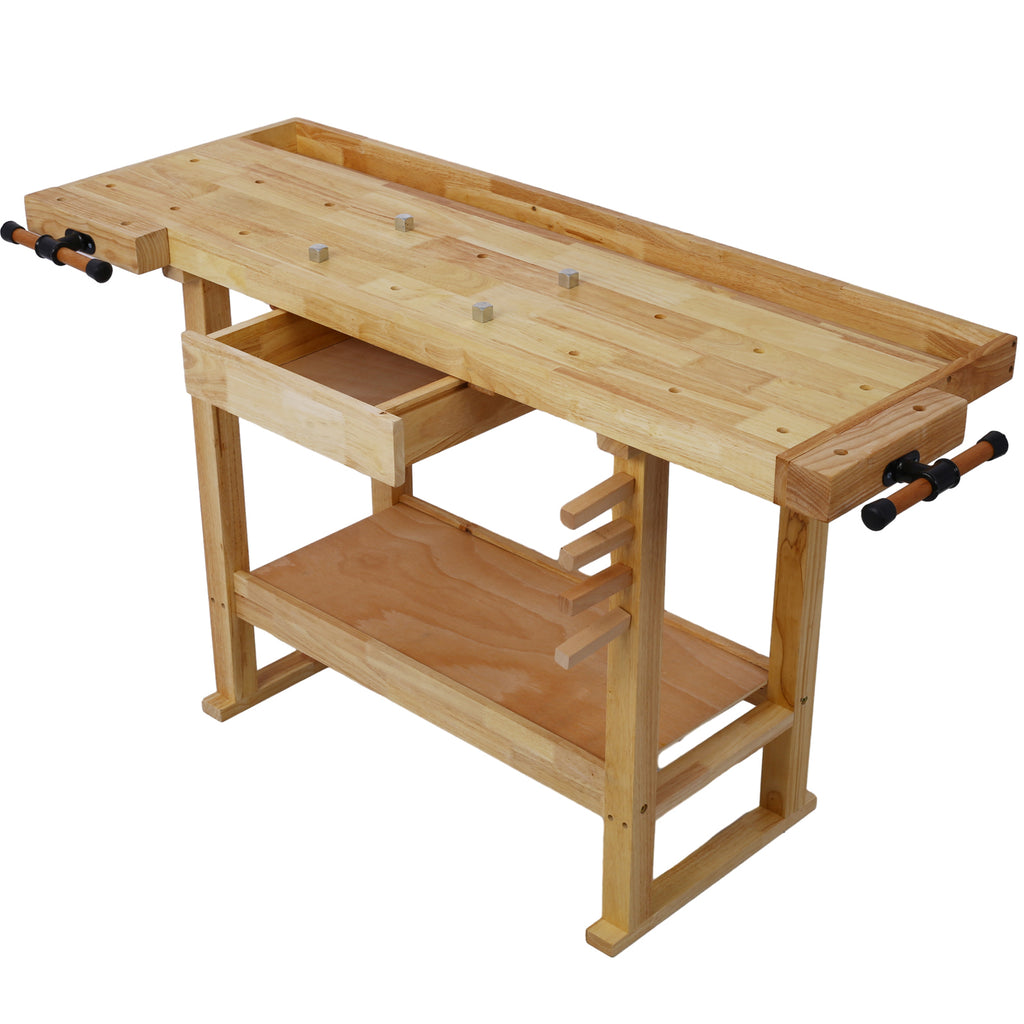 55-Inch Wood Workbench