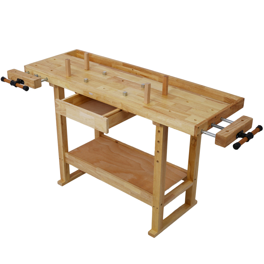 55-Inch Wood Workbench