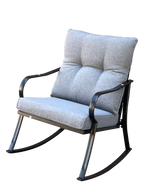 Rocker Set Chair and Teapoy - Medium