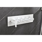 Wall Mounted Waterfall Rain Shower System With 3 Body Sprays & Handheld Shower