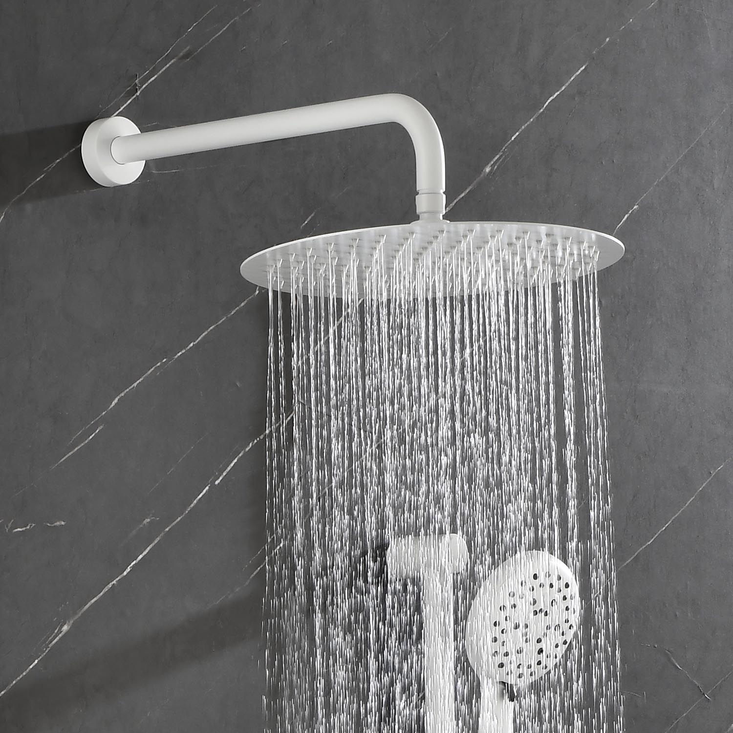 Shower System with Shower Head, Hand Shower, and More