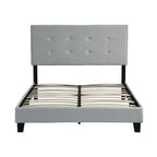 Queen Size Upholstered Platform Bed Frame