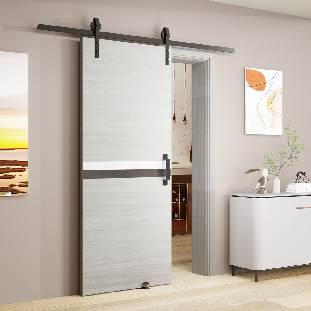 CRAZY ELF 32" x 84" Melamine Integrated Door Slab