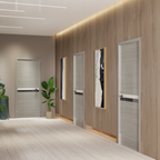 CRAZY ELF 32" x 84" Melamine Integrated Door Slab