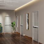 Crazy Elf 36"x80" Melamine Integrated Door Slab