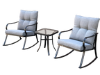 Rocker Set Chair and Teapoy - Medium