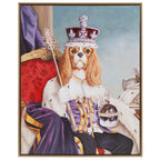 King Charles Spaniel III Framed Canvas Wall Art