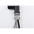 Pull Down Single Handle Spring Kitchen Faucet