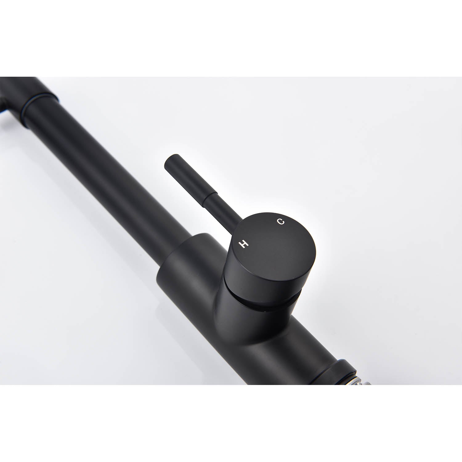 Pull Down Single Handle Spring Kitchen Faucet