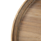 D23.5 x 25" Round 3-Tiered Side Table
