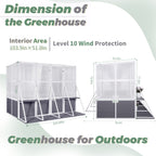 Wooden Lean To Greenhouses for Outdoors
