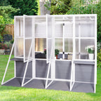 Wooden Lean To Greenhouses for Outdoors