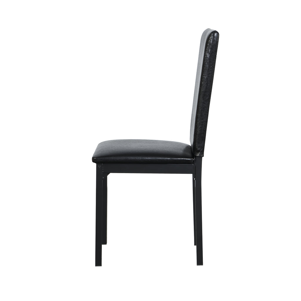 4-Piece Metal Frame Dining Seats